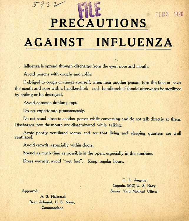 Precautions Against Influenza