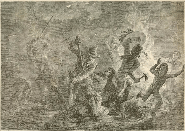 English Raid on Grand Pre, 1704