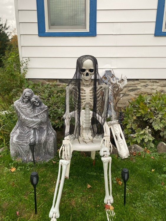 Typical Halloween Decoration, USA