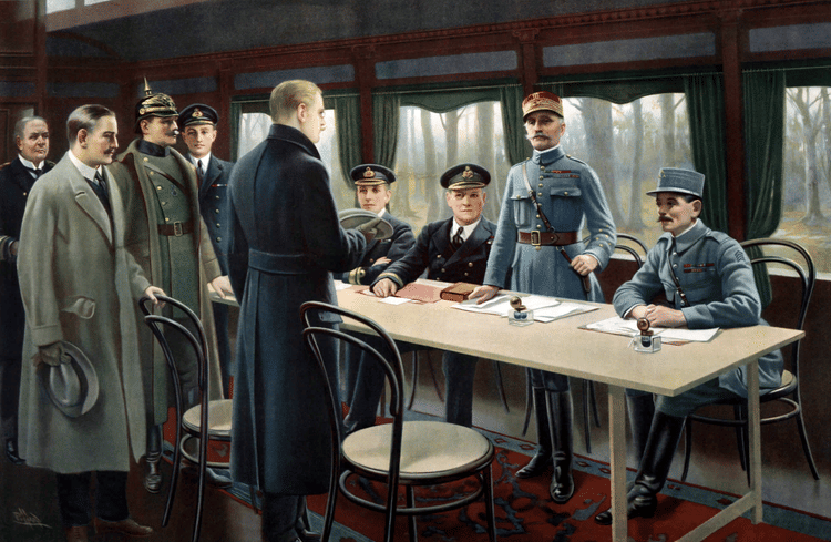 Signing of the 1918 Armistice