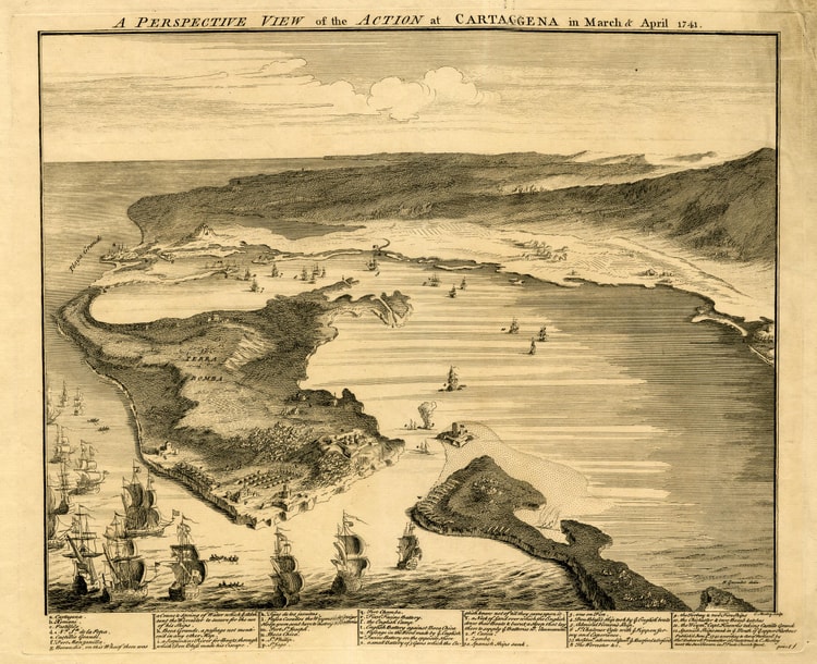 Battle of Cartagena de Indias, 1741