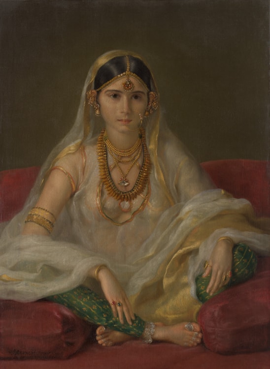 Portrait of a Mughal Woman