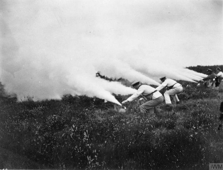 German Gas Tests, WWI