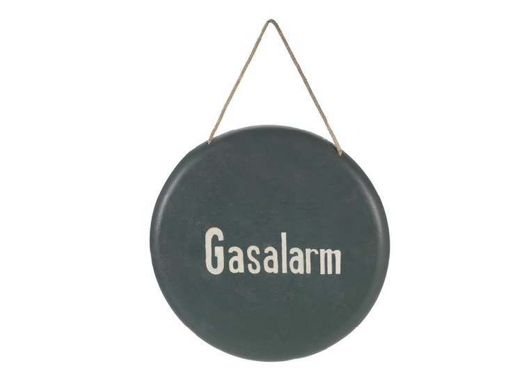 German Gas Alarm Gong, WWI