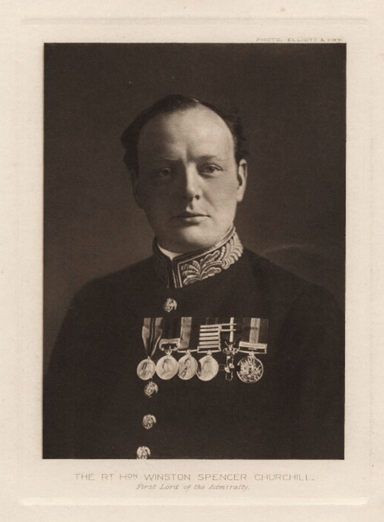 Winston Churchill, 1914