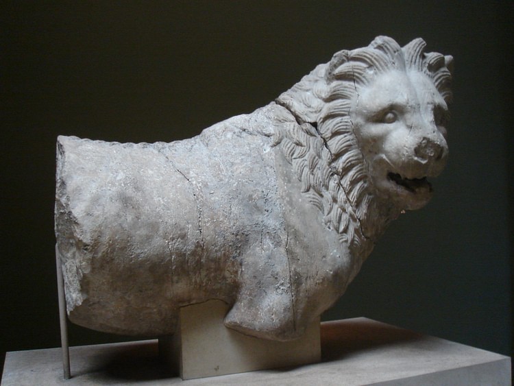 Lion from the Mausoleum at Halicarnassus