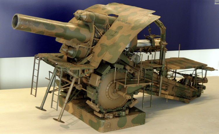 Model of Big Bertha Howitzer