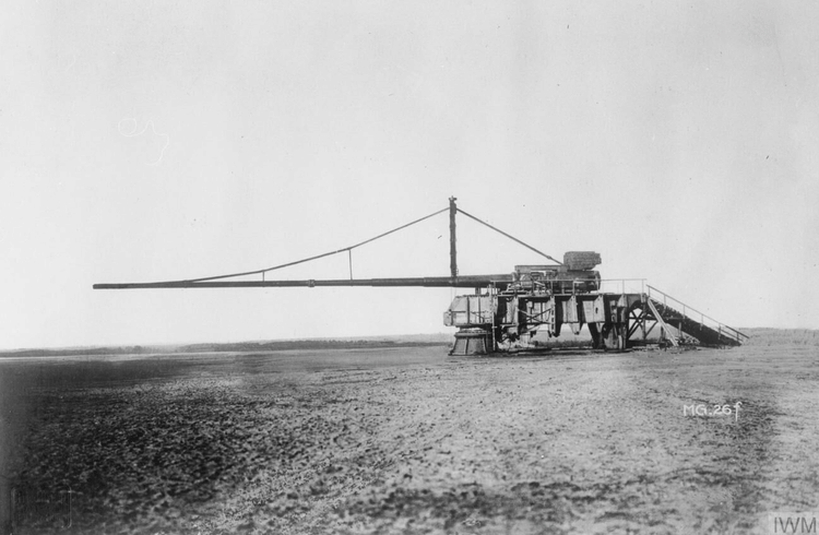 Paris Gun, 1918