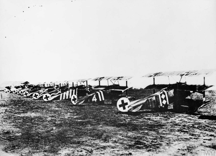 German Fokker Triplanes, WWI