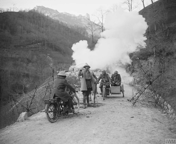 Gas Shell Attack, WWI