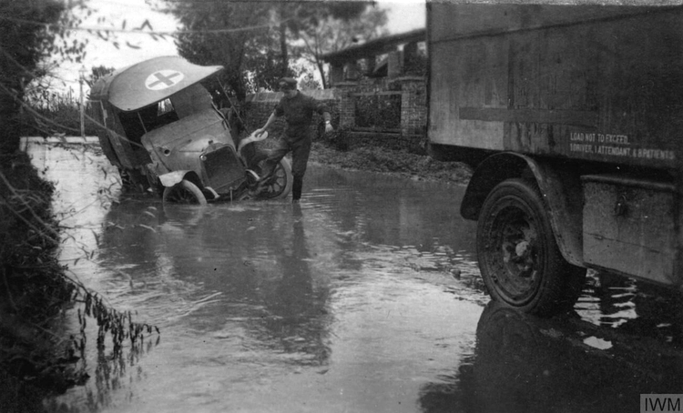 Red Cross Ambulance, WWI