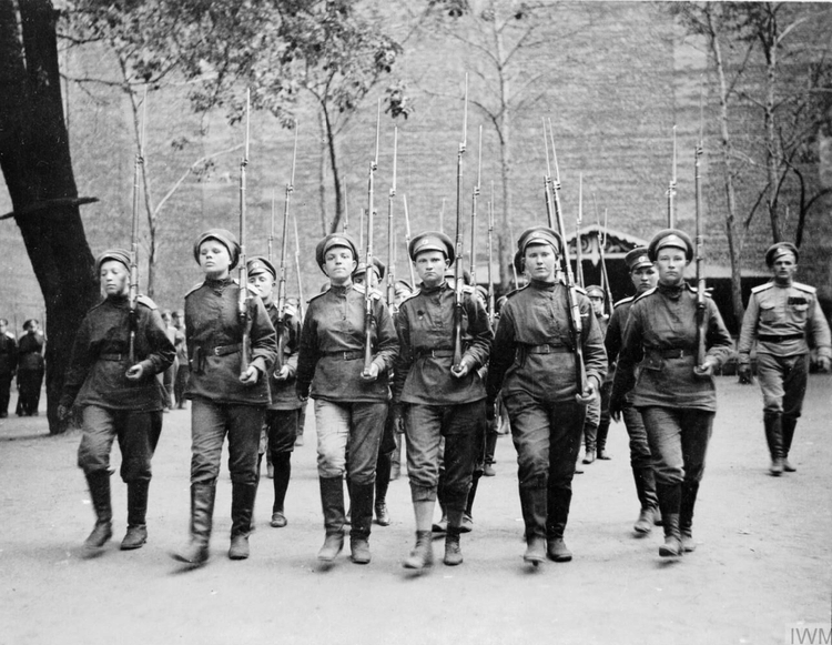 Russian Women Soldiers, WWI