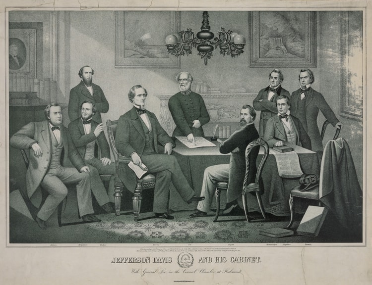 Jefferson Davis and His Cabinet
