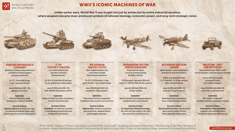 WWII's Iconic Machines of War