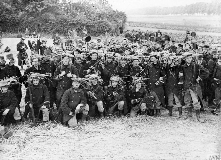 Belgian Troops, Battle of Haleine.