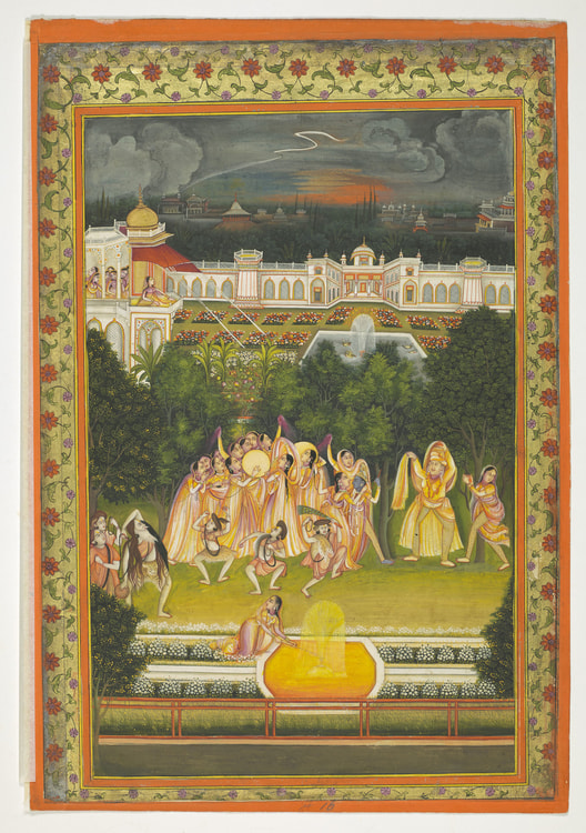 Holi Celebration in the Mughal Period