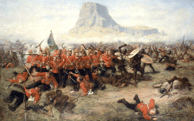 Last Stand of the 24th, Isandlwana