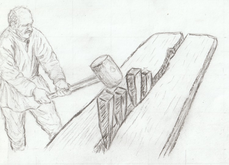 Removing Sapwood and Pith