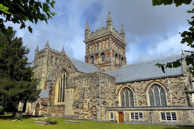 Saint Cuthburga Church in Wimborne Minster