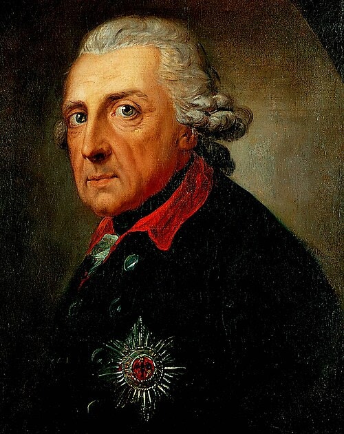 Portrait of Frederick the Great