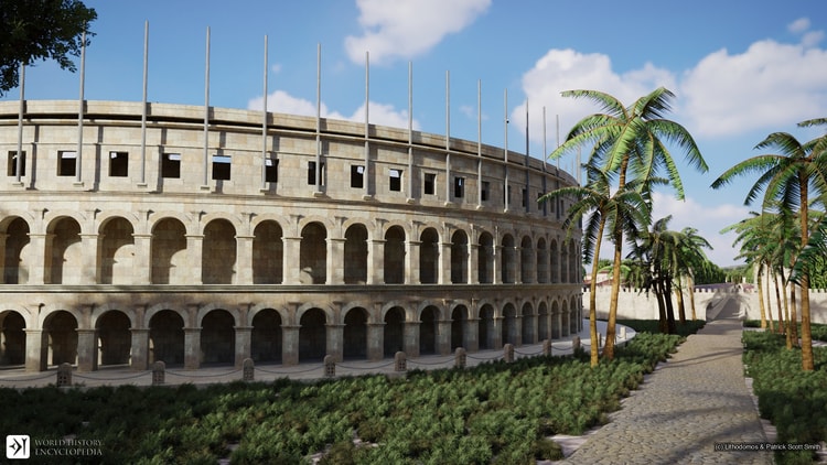 The Amphitheather of Caesarea Maritima