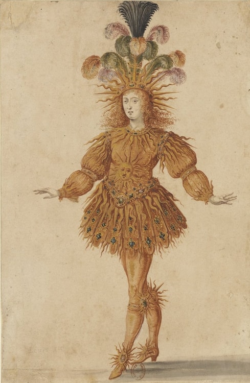 Louis XIV as Apollo in the Ballet de la Nuit