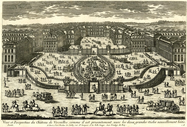 Palace of Versailles Print, c. 1661-1695