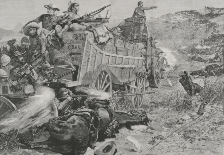 Ndebele Attack on a Laager, 1893