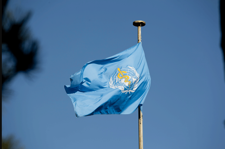 Flag of the World Health Organization