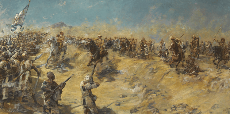 Charge of the 21st Lancers at Omdurman