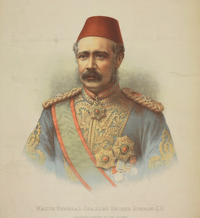 General Gordon in Egyptian Uniform