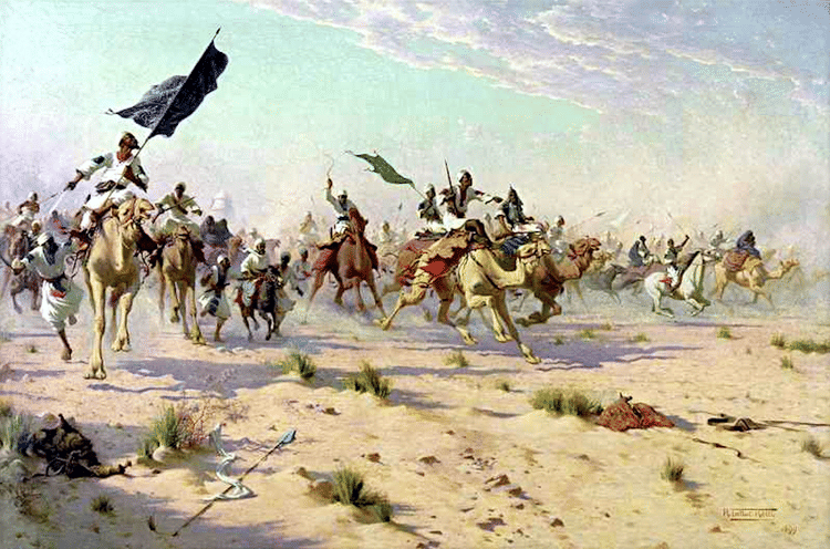 Mahdist Cavalry Charge, Omdurman