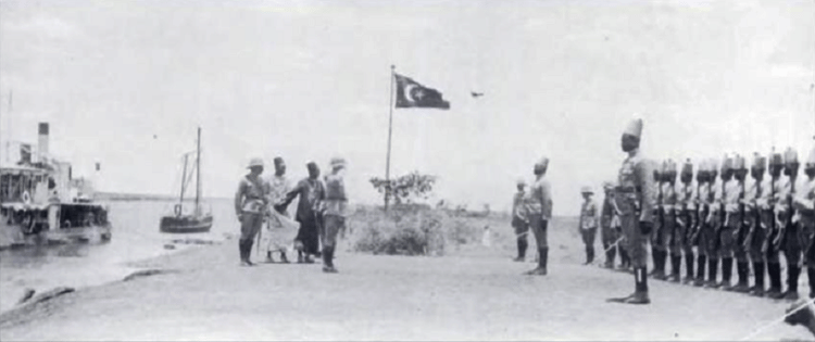 The British Arrive at Fashoda, 1898