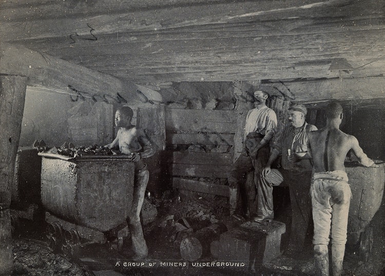 Diamond Miners, Kimberley, 1896