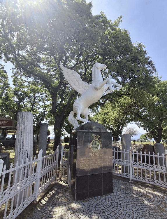 Pegasus in Adramytteion, Ören