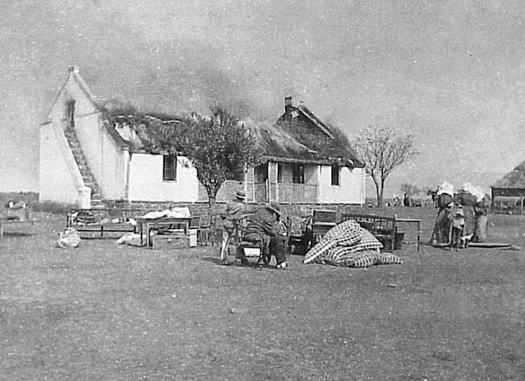 Torched Boer Farm