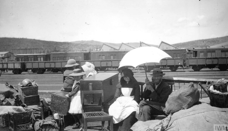 Boer Refugee Family