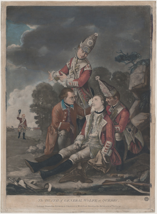 The Death of General Wolfe at Quebec