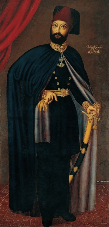 Portrait of Sultan Mahmud II