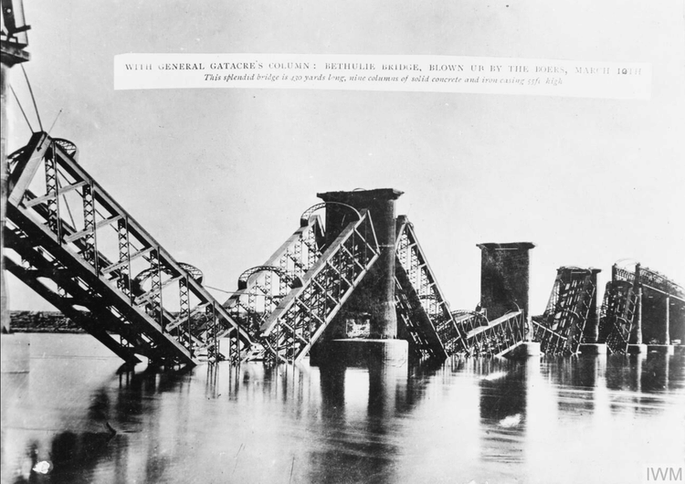Destroyed Bridge, Boer War