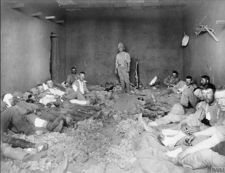 Wounded British Soldiers, Boer War