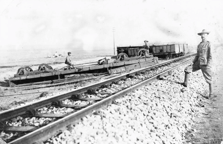 De-railed Train, Boer War