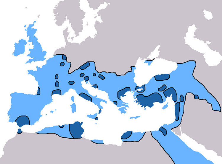 Spread of Christianity 325-600 AD