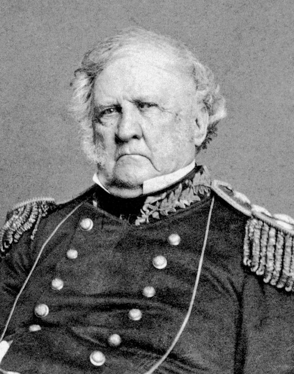 Lieutenant General Winfield Scott in 1862