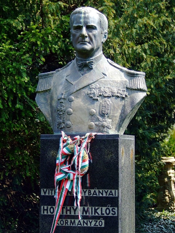 Miklós Horthy Bust at Kenderes