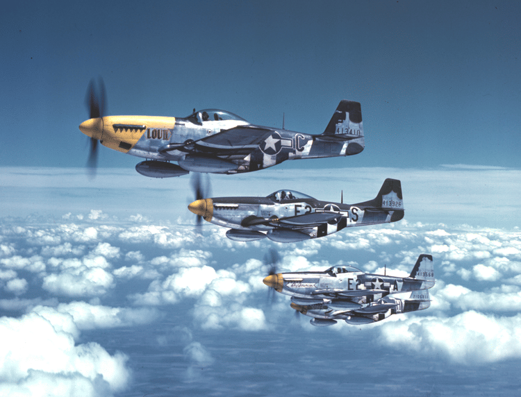 P-51 Mustangs, 1944