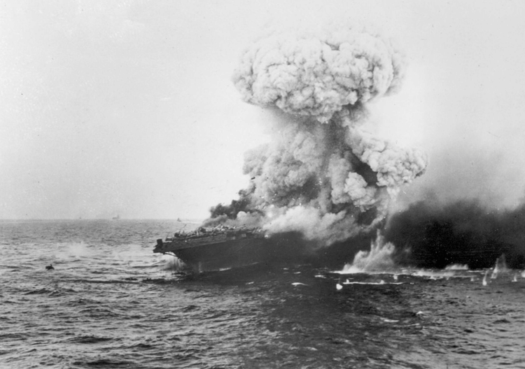 Sinking of the USS Lexington