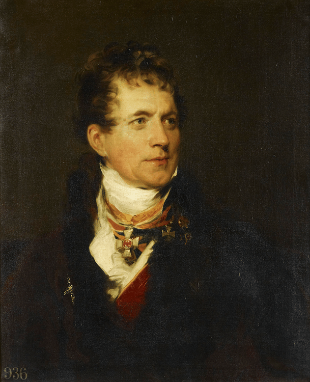 Portrait of Friedrich von Gentz