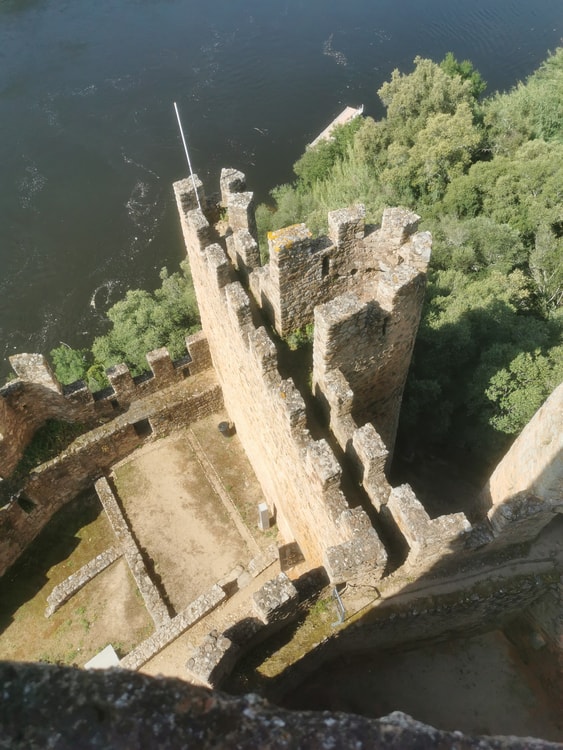 Almourol Castle, East
