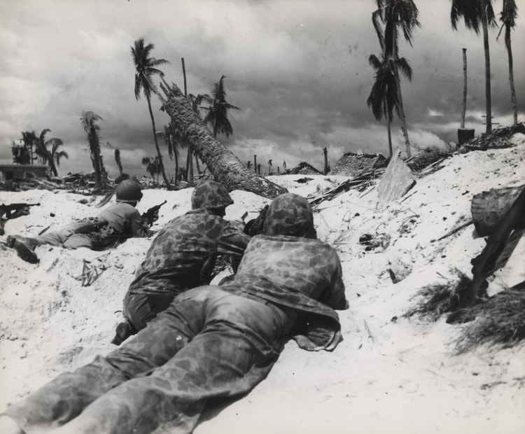 US Marines Attack Tarawa, 1943